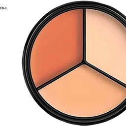 bella queen 3in1 pro Concealer Palette - Corrector Full Coverage With 1 Pieces Brush A28 Concealer-picture-19