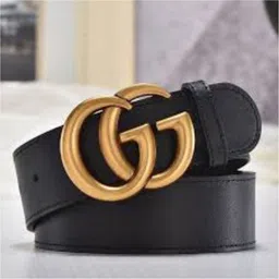 leathertone Women Casual, Evening, Formal, Party Black Artificial Leather Belt image 1