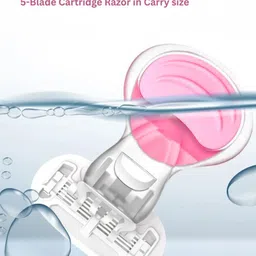 caredone Mini Bikini Razor for Sensitive Areas – Small Body Hair Trimmer for Women Cd64, Women image 3