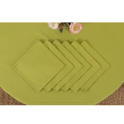 HANDICRAFT PALACE Unisex Lime Green Table Covers image 3