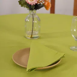 HANDICRAFT PALACE Unisex Lime Green Table Covers image 2