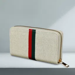 alsu Casual, Party, Formal Cream Clutch image 3