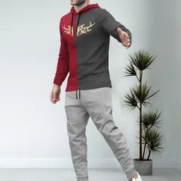 blive Printed Men Track Suit image 3