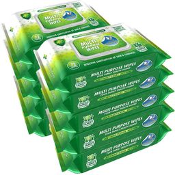 glider Multipurpose Wipes | Ideal for Skin & Surfaces | with Flip-top (Pack of 10-picture-36