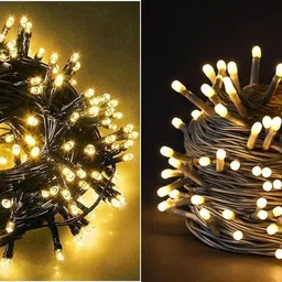 nkxik 40 LEDs 12 m Multicolor Steady String Rice Lights-picture-15
