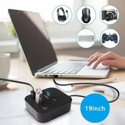 TECHGEAR All in One USB Hub Combo 3 USB Ports USB 2.0, for Micro SD support USB Adapter USB Adapter-picture-25