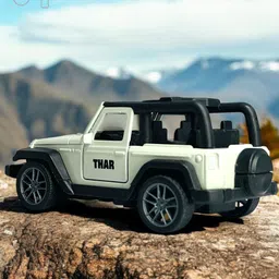 kuddlekart THAR 1:36 SCALE ALLOY DIE-CAST MODEL WITH OPENABLE DOOR AND BONNET FOR KIDS-picture-31