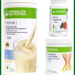 herbal nutrition life Formula 1 Shake Kulfi With Protein Powder 200 Gram & Afresh Tulsi Plant-Based Protein-picture-16