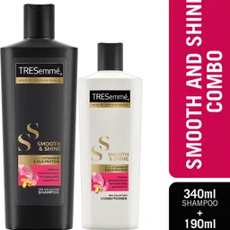 tresemme Smooth & Shine Kit for Silky Smooth Hair - 340ml Shampoo and 190ml Conditioner image 1
