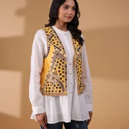 stil o stitch Embroidered Women Waistcoat-picture-26