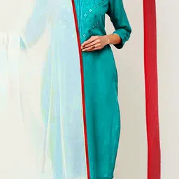 pundriksh CWG0407-01 (1.2cm X 36 Mtr) Red Dori Piping Blouse Outlining Gota Patti Trim Lace Border Lace Reel image 2