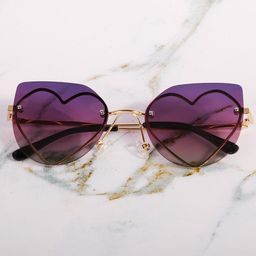 DukieKooky Kids Heart Shaped Sunglass with UV Protected Lens DKSG440E-picture-48