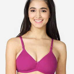 VStar Women Purple Lightly Padded T-Shirts Bra-picture-17