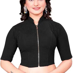 women mode Band collar Women Blouse-picture-18