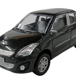 play haven Swift Dezire Pull Back Car,Black Multi Color, 3+ image 5
