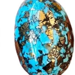 jemsprime JEMSPRIME14.25 Ratti 13.55 Crt Natural Turquoise firoza Stone Original Certified Turquoise Stone-picture-26