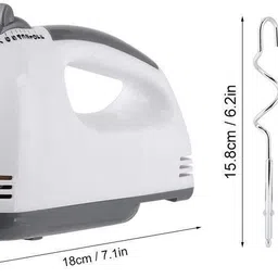 grtr 220 W White Hand Blender image 2