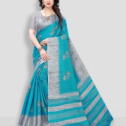 yashika Printed Kalamkari Art Silk Saree-picture-21