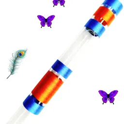 vox and vox E Scale Professional Acrylic Flute 39.5 cm Fiber Glass Flute image 2