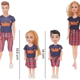 ladli Premium Quality Family Doll for Kids | Role Play Toy with Parents and Children image 3