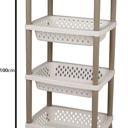 epicasa Plastic Kitchen Trolley image 3