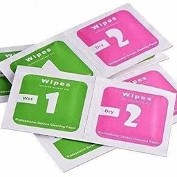 Ridhivridhi 100 Wet and Dry Cleaning Small Wipes for Camera Lens Mobile Phone Smart WatchLens Cleaner image 2