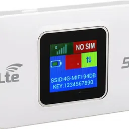 Jxrev 4G LTE Wireless Dongle with All SIM Network Support (4G,5G SIM) with LED Display 300 Mbps Data Card ,Calls not Supported-image-66