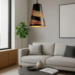 GAUVIK Modern Cutting Cone Design Without Bulb Pendant Lamp Ceiling Lamp-picture-26