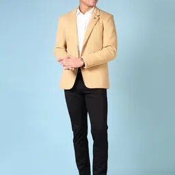 v-mart Men Solid Single Breasted Casual, Festive, Party, Formal Blazer image 5