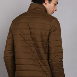 fort collins Men Solid Quilted Jacket image 4