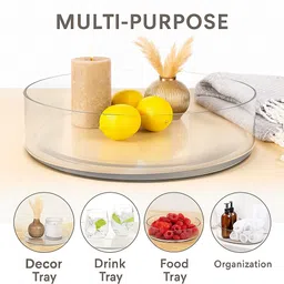 shobhana enterprises Glass THALI/Decorative Plates/Decorative THALI/Glass Plates (8") Glass Vase image 3