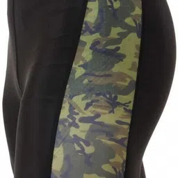 sportinger Printed Men Green Tights image 3