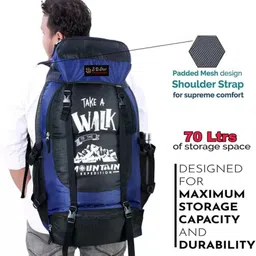 amicoleben SD UNISEX Water Proof Mountain Rucksack/Trekking Bag Rucksack - 65 L-picture-11