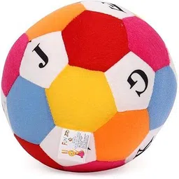 r.b. fashion Soft Plush Multicolor Ball Toy – Stuffed Toy Ball for Kids, Babies & Toddlers - 25 cm image 3