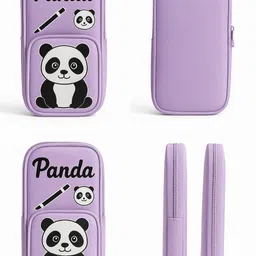 anamta SUTUNDNT PENCIL KIT student Art Artificial Leather Pencil Box image 4