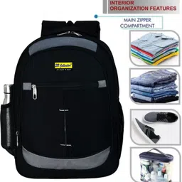 sbcollection Large 35 L Laptop Backpack Super Specious 4zip Compartment for All Age Unisex School / College / Office-picture-16