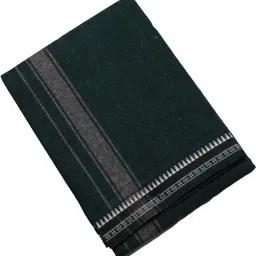 Sharan Elegance Kerala Style Cotton Dhoti Single size with 1.9 meters Set 1 Solid Men Dhoti image 3