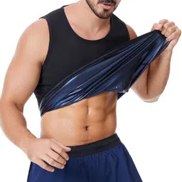 alonefit Sweat Shaper Mens Premium Slimming Shapewear Workout Sauna Tank Top Vest Men Shapewear-picture-12