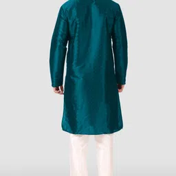 koshin Men Art Silk Kurta Pyjama Set image 2