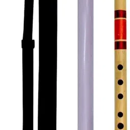 bestbrother C SHARP 7 Hole Bamboo Flute Bansuri |Solid PVC Tube| with Bag Bamboo Flute Bamboo Flute-picture-22