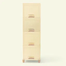 flashkitch Foldable Plastic Cupboard for Storage | Plastic Racks for Clothes | PP Collapsible Wardrobe-picture-25