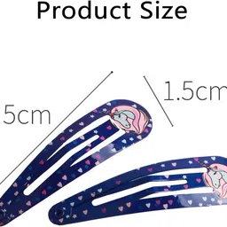 diversa Tictac Hair Clips For Girls Kid Girls Snap Hair Pins Multi-Printed Clips 20 Pcs Hair Clip image 3