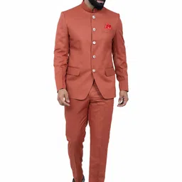 aljaami Men jodhpuri bandhgala Solid Suit-picture-47
