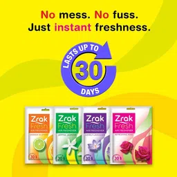 zrak Pocket Air Freshener Refreshing Rose Blocks image 3