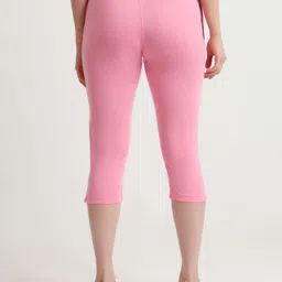 tt LPJ_433_PO2 Women Black, Pink Capri image 2