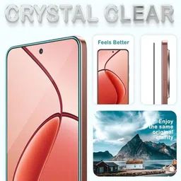 mobinix Edge To Edge Tempered Glass for realme P1 5G, Realme Narzo 70, Realme Narzo 70 Pro, Realme 12 Plus, 2.5D Curved Edge Premium Tempered Glass for Ultimate Protection image 3