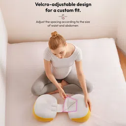 staranddaisy Cotton Pregnancy Pillow Pack of 1 Solid image 2