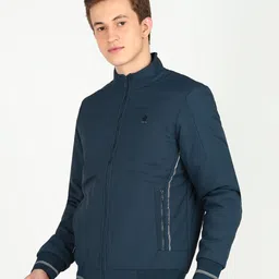 fort collins Men Solid Quilted Jacket image 3