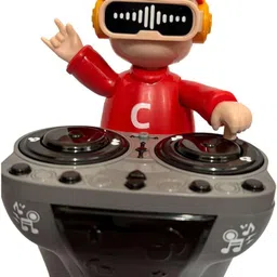 charvitoys DJ Robot Toy for Kids – Musical Dancing Robot with LED Lights image 1
