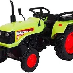 budetto Farm Tractor for Kids Pull-Back Action Pretend Play with Realistic Body Graphics-picture-11